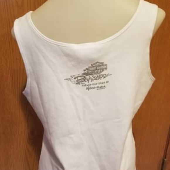 Harley Davidson XL White Tank - Picture 5 of 7